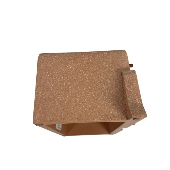 Handcrafted Southwest Style Wooden Tissue Box Cover Brown Las Cruces New Mexico - Picture 5 of 6